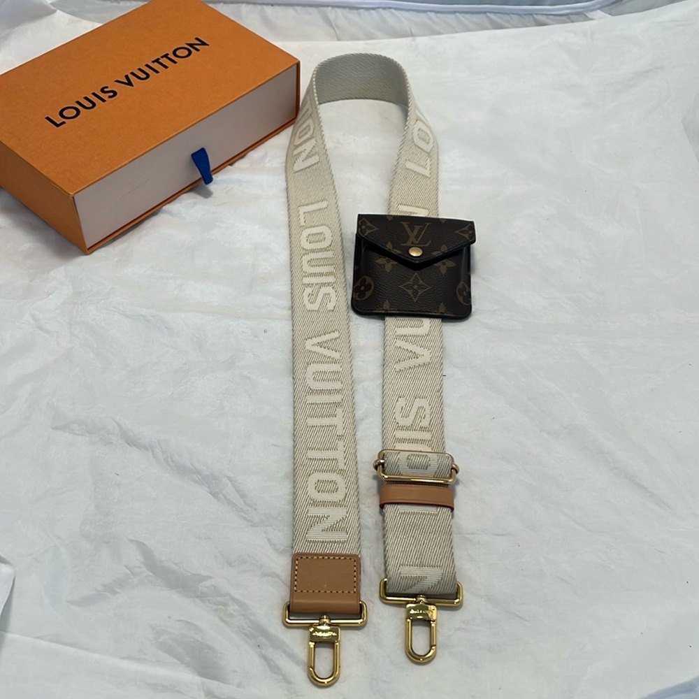 Louis Vuitton Utility Bag Jacquard Strap and Pouch
